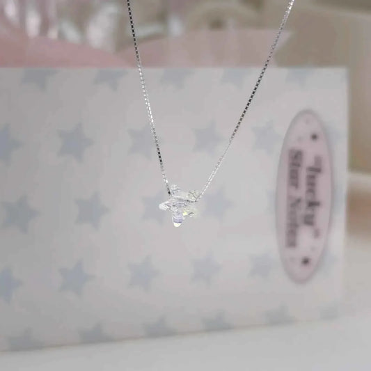 "Aurora Starlight" 925 Sterling Silver Necklace - Captivating and Mesmerizing