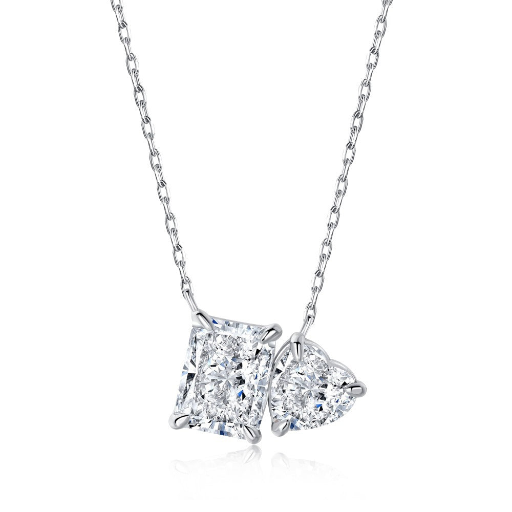 Morning Dew Collection – Parfümflaschen-Halsketten aus S925er Silber mit 8A CZ