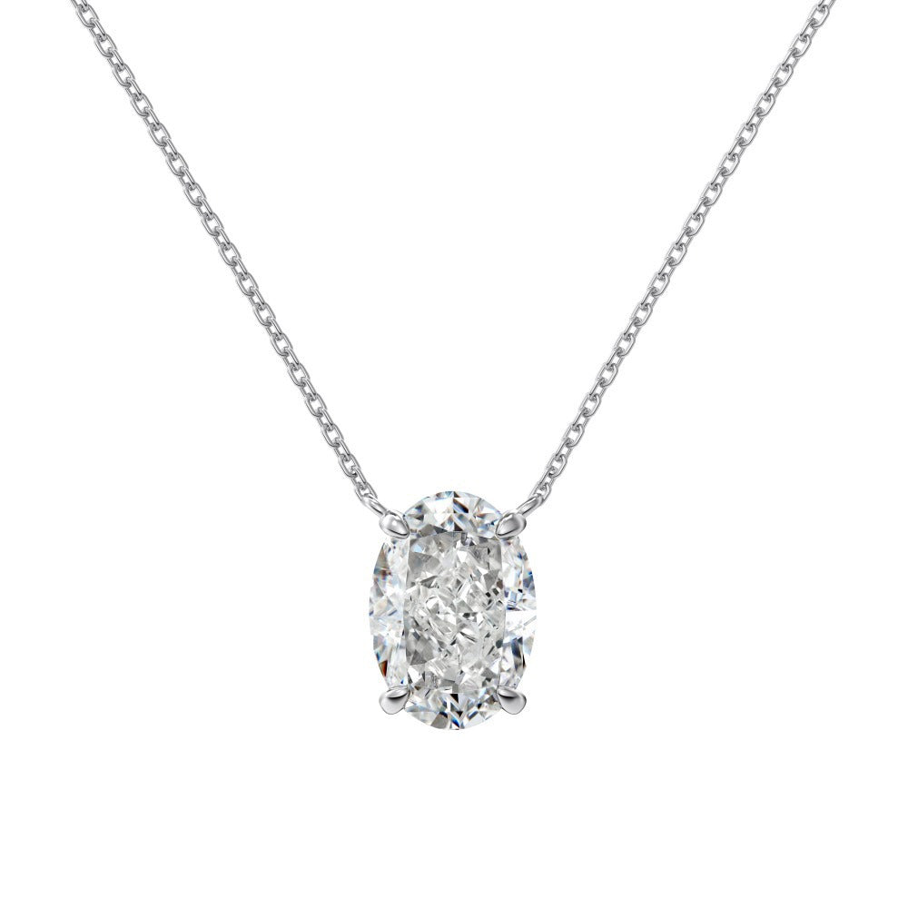 Morning Dew Collection – Parfümflaschen-Halsketten aus S925er Silber mit 8A CZ