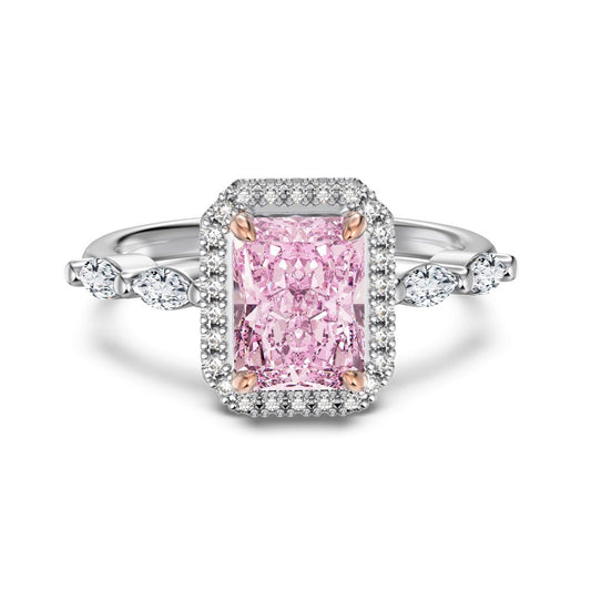"Frost Cube" S925 Sterling Silver Ring