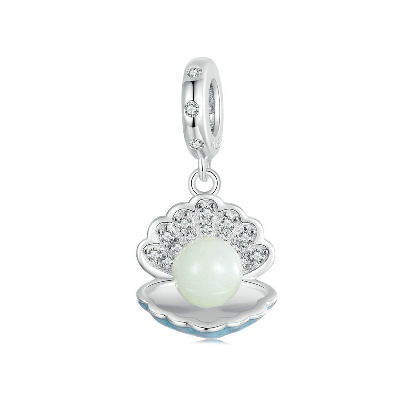 "Ocean Whisper" 925 Sterling Silver Seashell & Conch Charm Collection