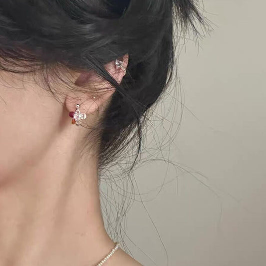 "Dopamine Sparkle" 925 Sterling Silver Earrings