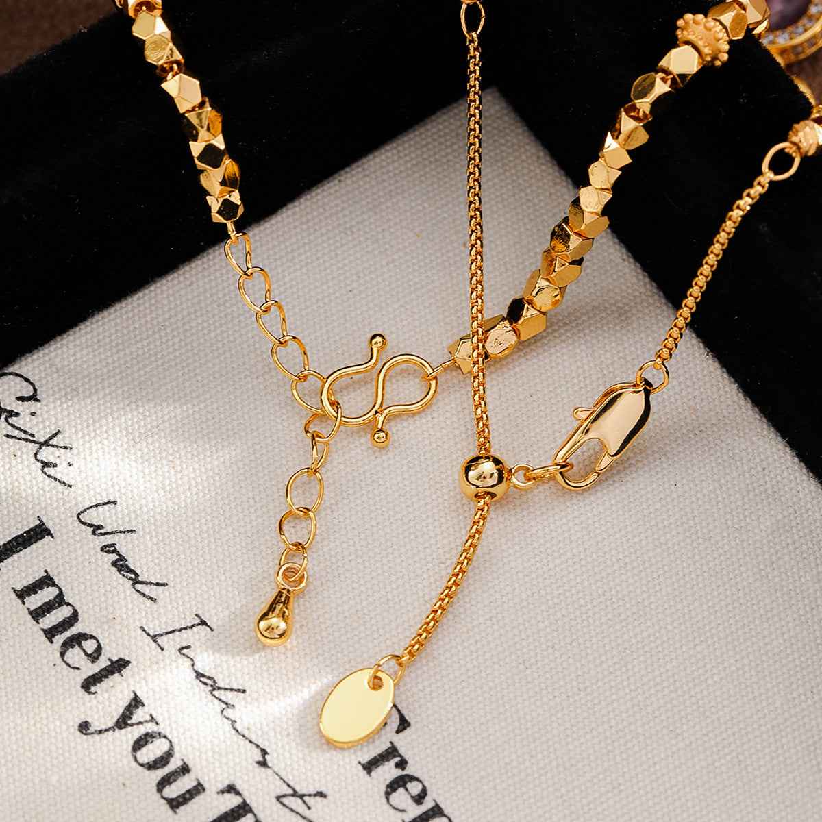 Fortuna Pouch Eco-Friendly Copper 18K Gold Plated Lucky Coin Bracelet