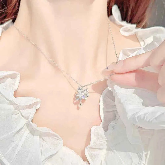 "Unicorn’s Guardian" 925 Sterling Silver Necklace – Magical, Minimalist, Gift-Ready