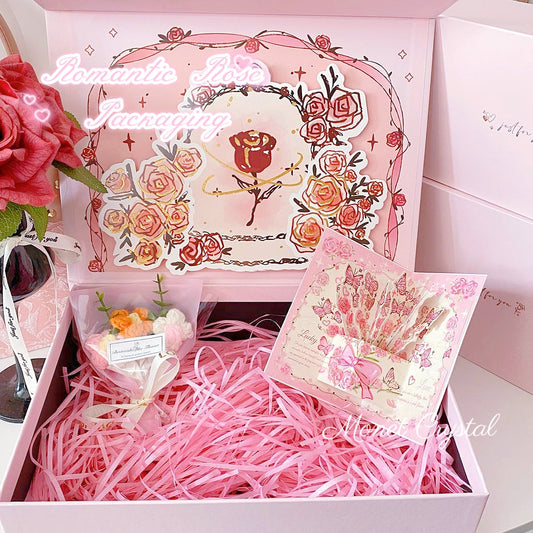 Romantic Rose Packaging — A Valentine’s Day Love Story