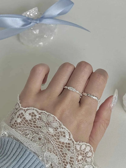 "South of France Holiday" S925 Sterling Silver Seashell and Starfish Bracelet with Fish and Star Ring - Summer, Unique, and Cool Chic.
