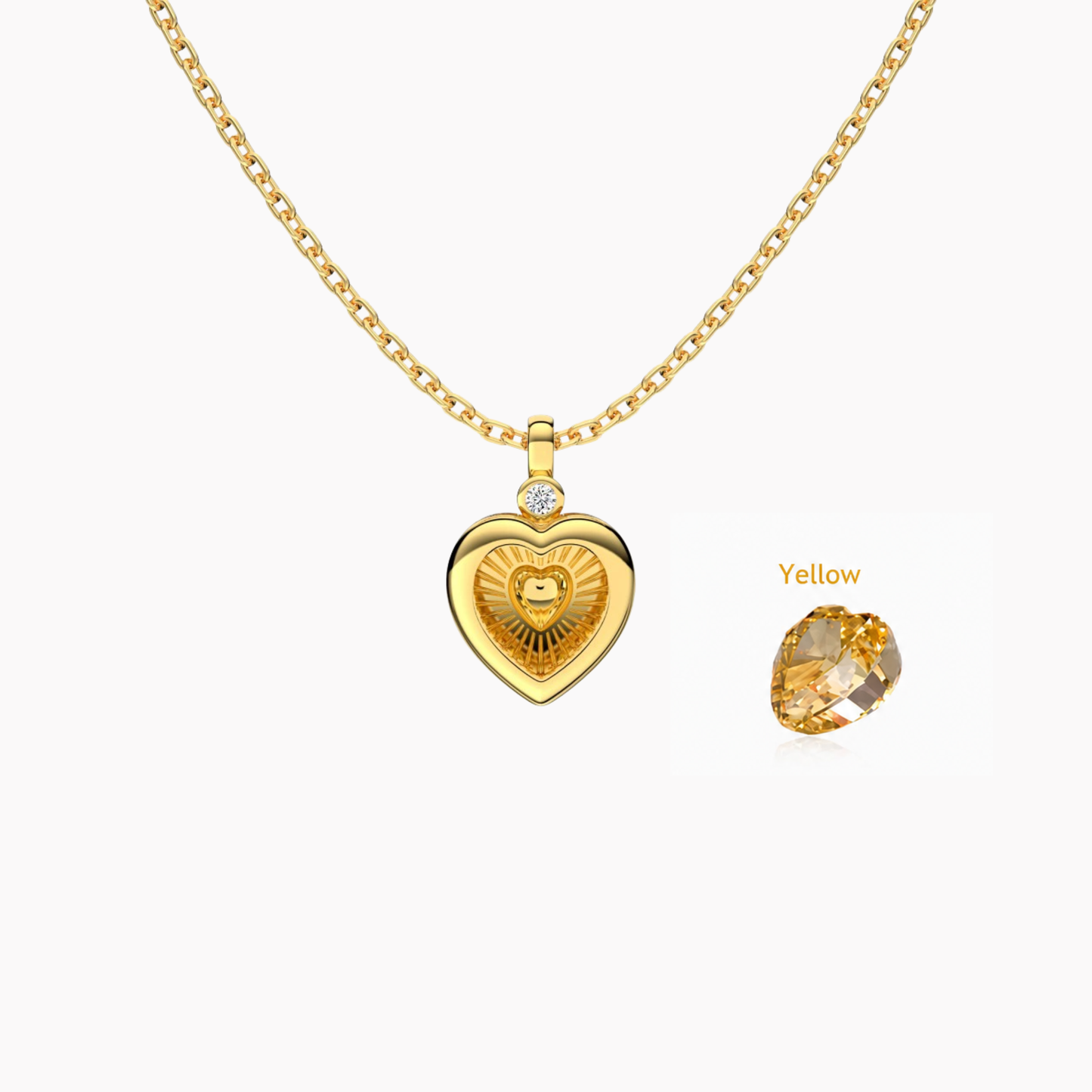 “Secret Heart” S925 Sterling Silver DIY Heart Box Necklace