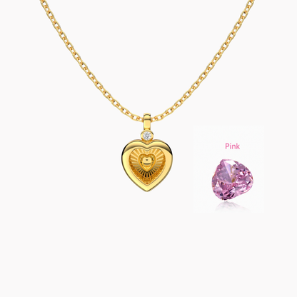 “Secret Heart” S925 Sterling Silver DIY Heart Box Necklace