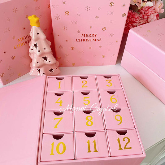 2025 Christmas Limited - S925 Sterling Silver Jewelry Advent Calendar Box (12-piece)