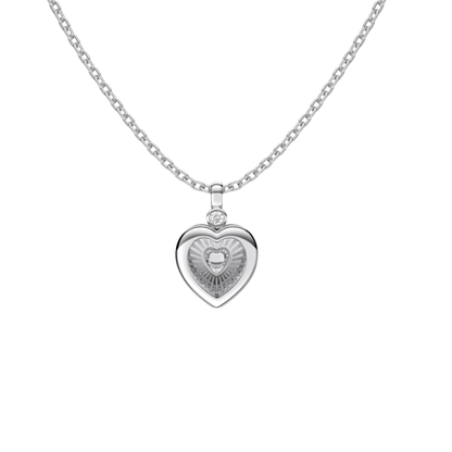 “Secret Heart” S925 Sterling Silver DIY Heart Box Necklace