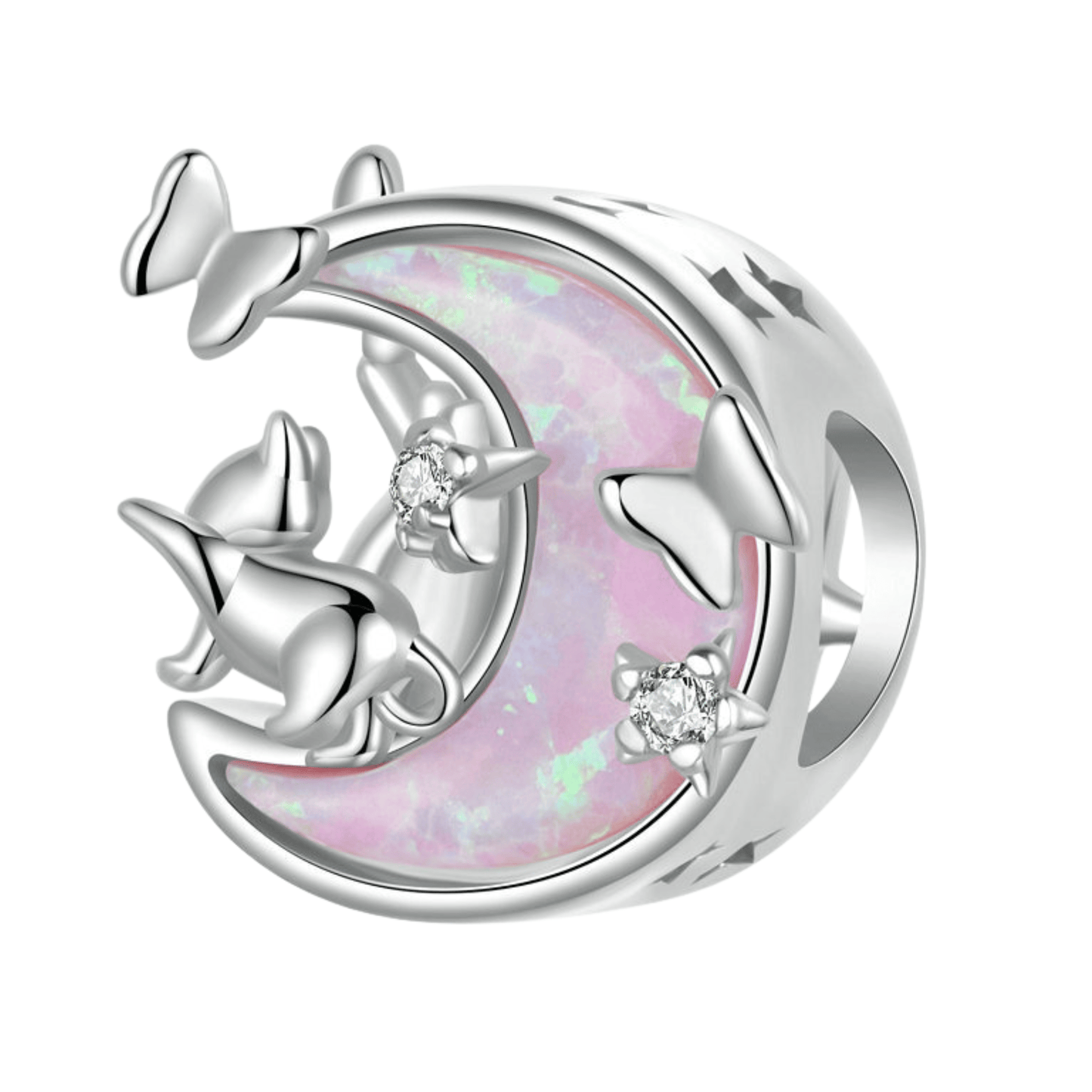 "Calm Flutter" Verstellbarer Ring aus 925er Sterlingsilber 