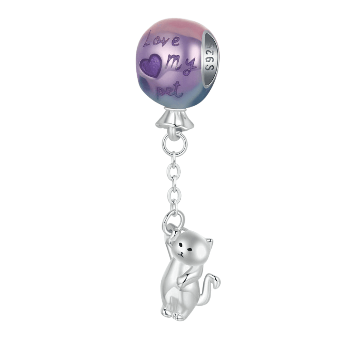 "Calm Flutter" Verstellbarer Ring aus 925er Sterlingsilber 