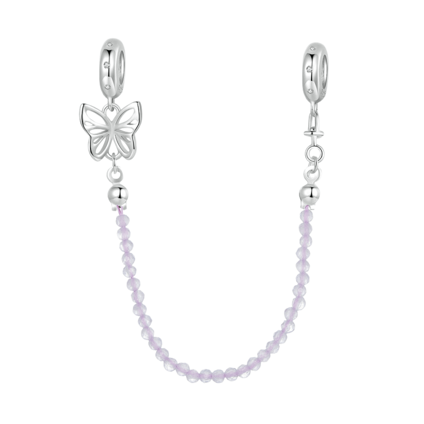 "Calm Flutter" Verstellbarer Ring aus 925er Sterlingsilber 