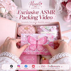 Exclusive ASMR Packing Video | Monet Crystal