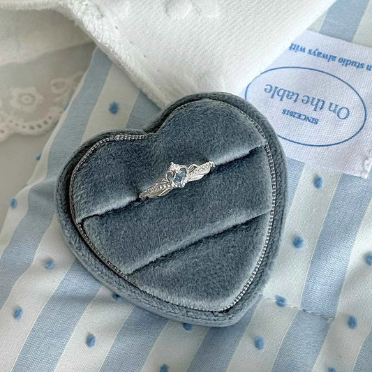 "Ariel's Escape" 925 Sterling Silver Crown and Bow Ring - Sweet and Charming