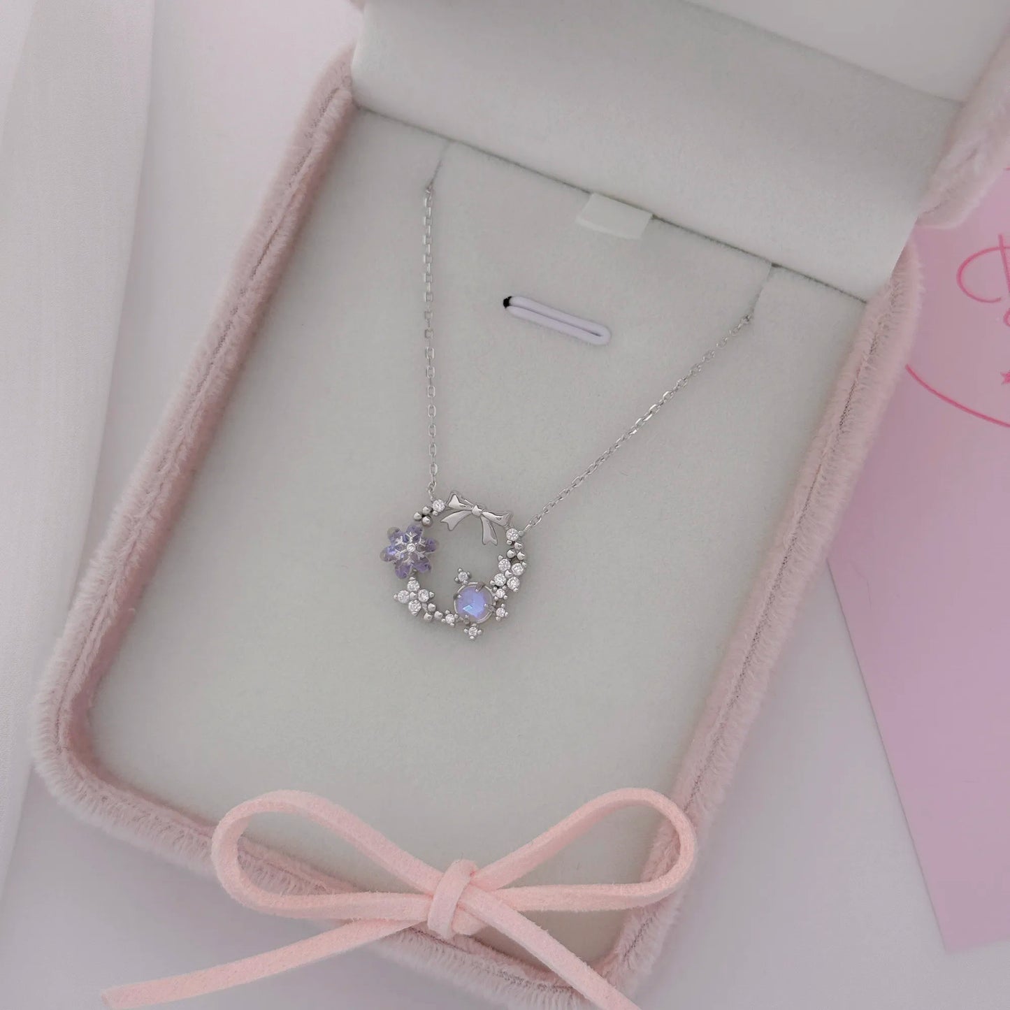 "First Snow" 925 Sterling Silver Necklace