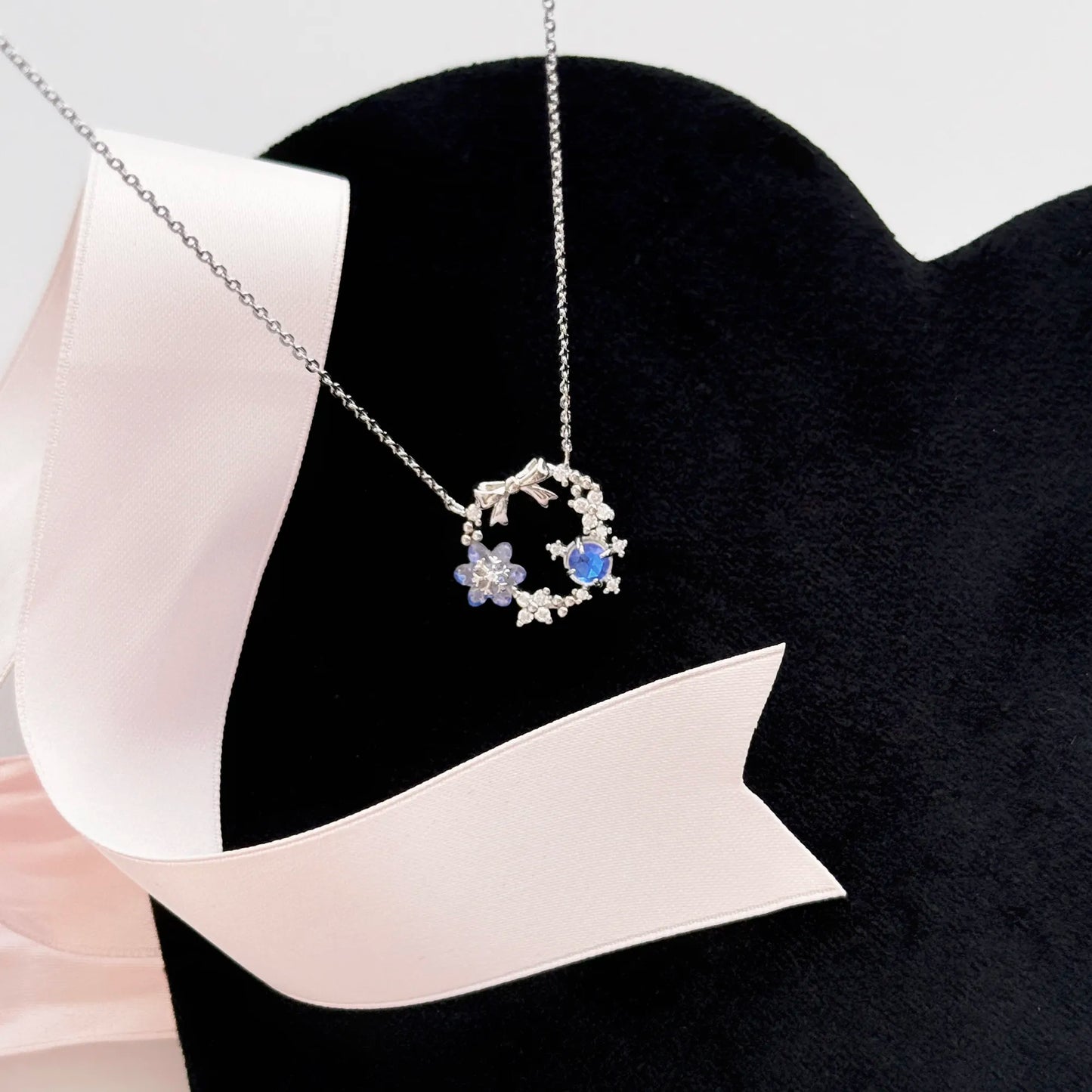 "First Snow" 925 Sterling Silver Necklace