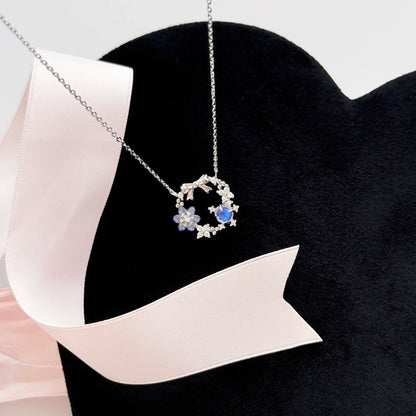 "First Snow" 925 Sterling Silver Necklace