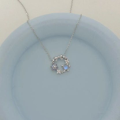 "First Snow" 925 Sterling Silver Necklace