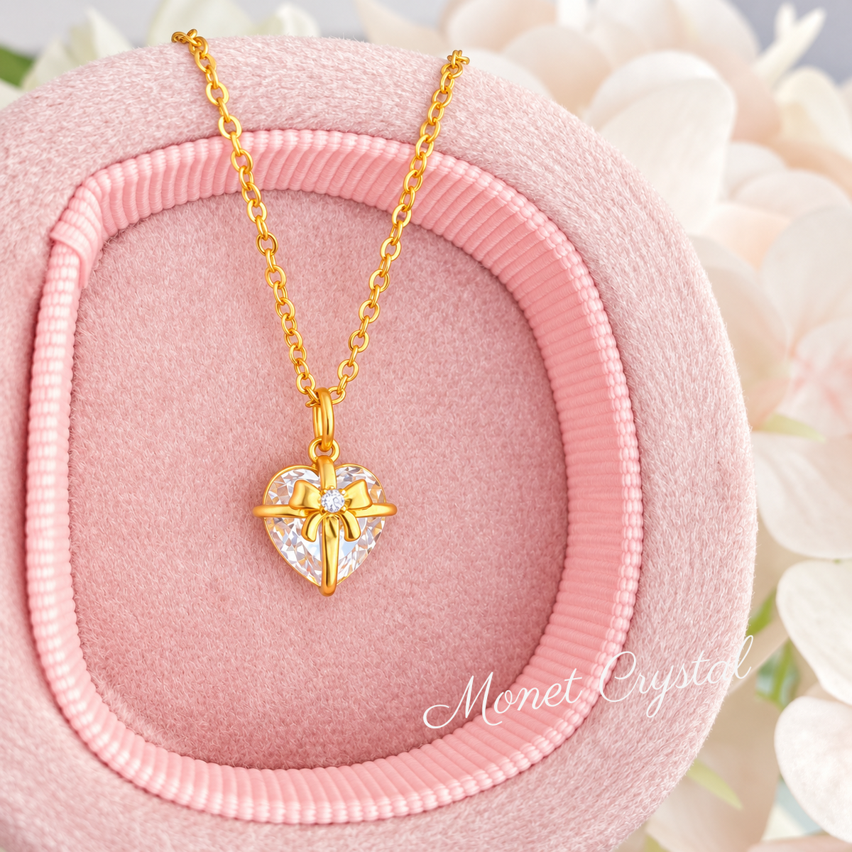 “For You” S925 Sterling Silver 5A Zircon Heart Gift Necklace