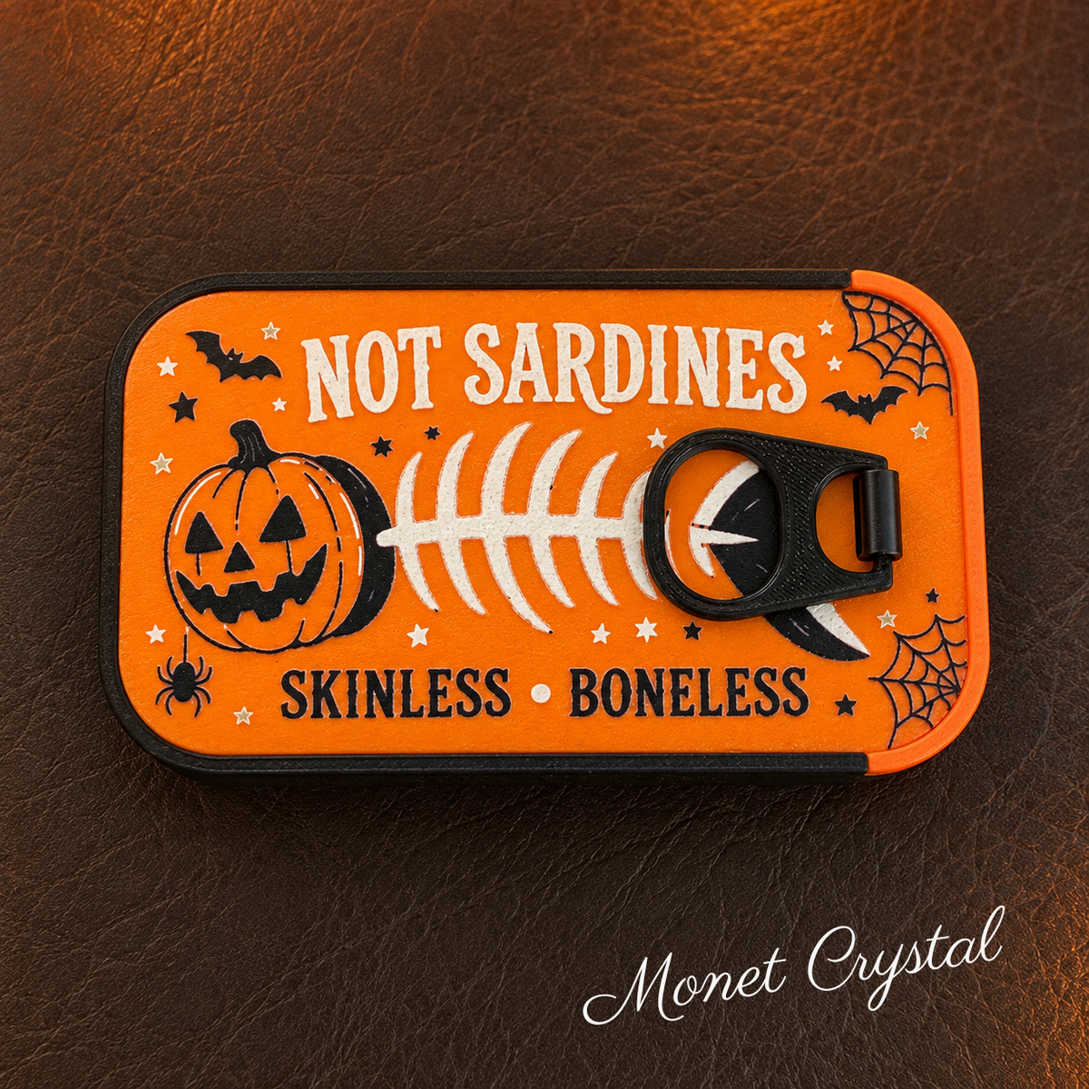 Haunted Catch PLA Sardine Tin Travel Jewelry Box