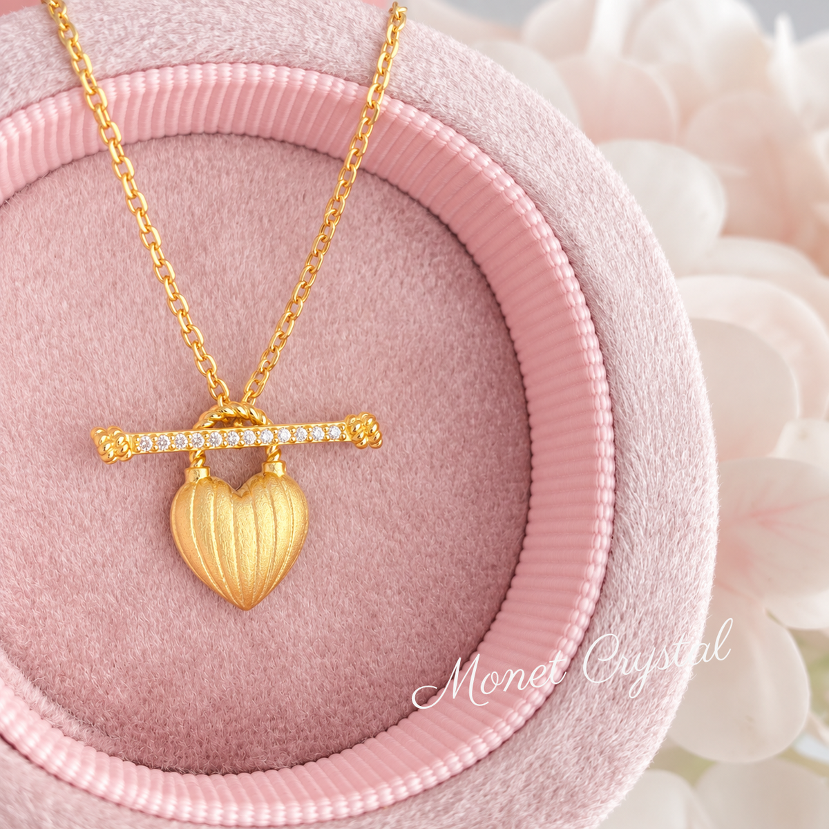“Held Close” S925 Sterling Silver Shell Heart Lock Necklace
