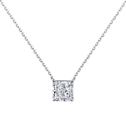 Ice Blossom – Premium S925 Silver Necklace with 8A CZ.
