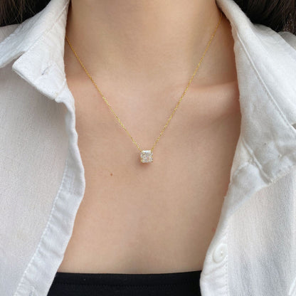 Ice Blossom – Premium S925 Silver Necklace with 8A CZ.
