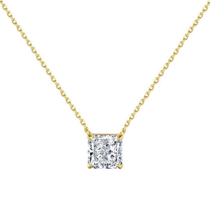 Ice Blossom – Premium S925 Silver Necklace with 8A CZ.