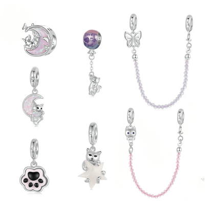 "Calm Flutter" Verstellbarer Ring aus 925er Sterlingsilber 