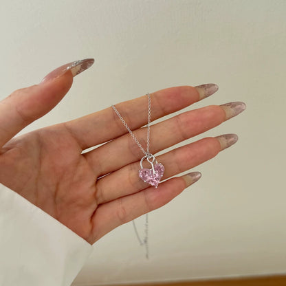 "Key to My Heart" S925 Sterling Silver Necklace