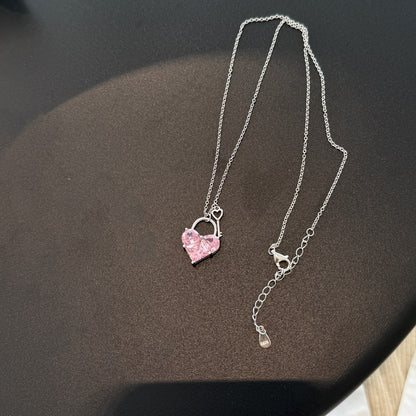 "Key to My Heart" S925 Sterling Silver Necklace