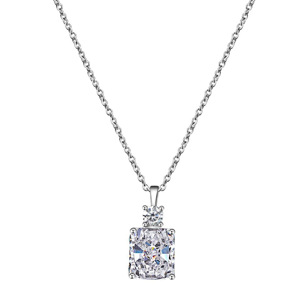 Morning Dew Collection – Parfümflaschen-Halsketten aus S925er Silber mit 8A CZ 
