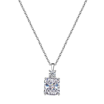 Morning Dew Collection – Parfümflaschen-Halsketten aus S925er Silber mit 8A CZ 