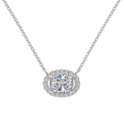 Morning Dew Collection – Parfümflaschen-Halsketten aus S925er Silber mit 8A CZ 