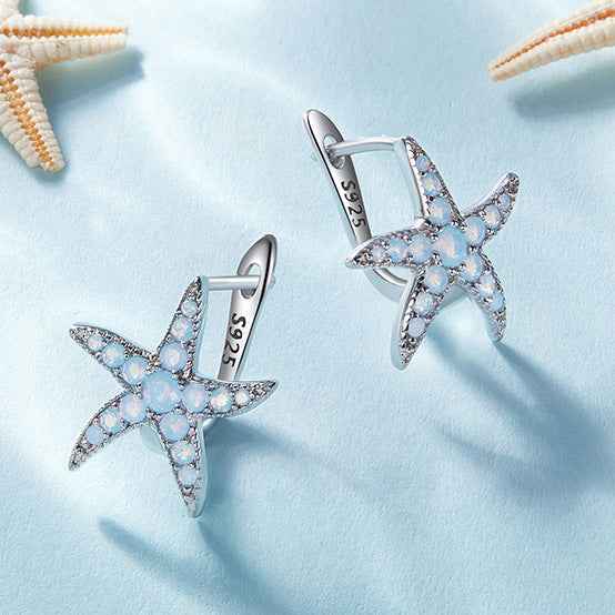 “Ocean Harmony” 925 Sterling Silver Marine Jewelry Set