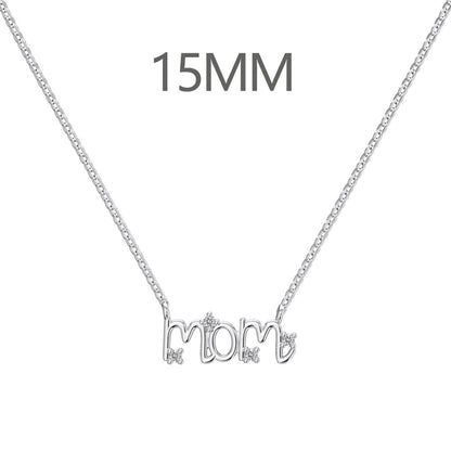 “MOM” S925 Sterling Silver Necklace