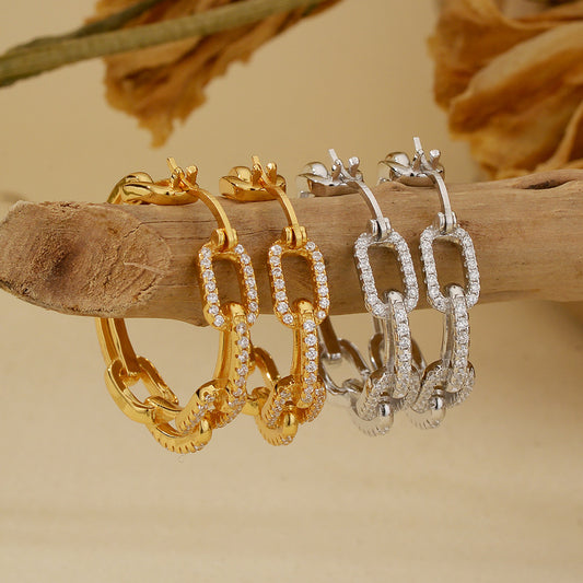 Ohrringe "Floral Cluster" 925 Sterling Silber