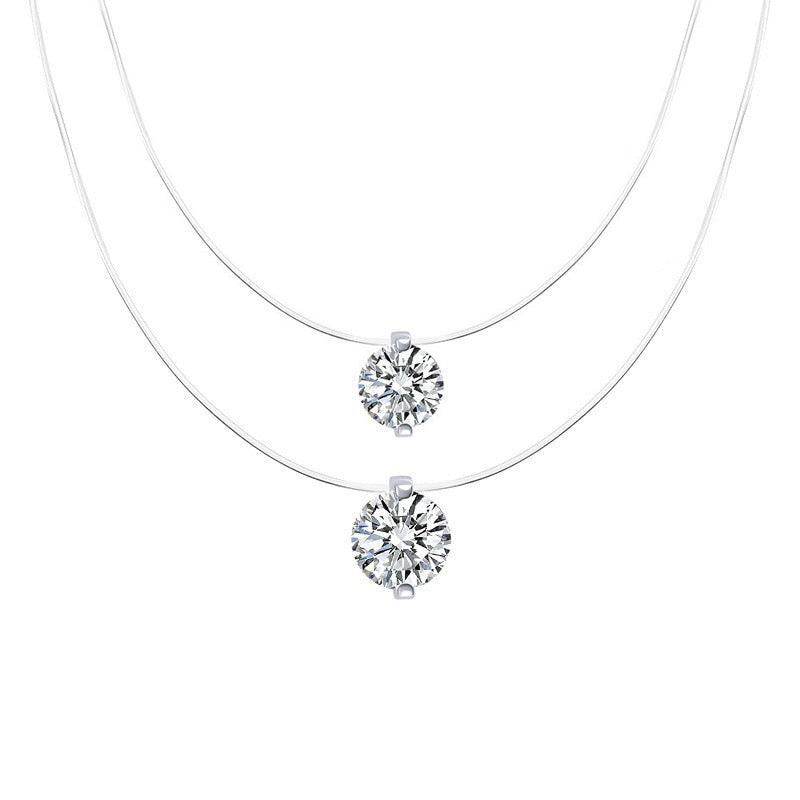 "Mermaid’s Tear" 925 Sterling Silver Necklace