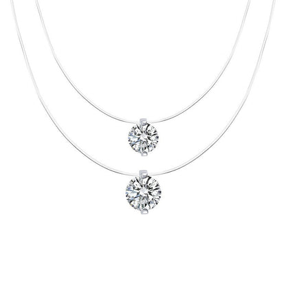 "Mermaid’s Tear" 925 Sterling Silver Necklace