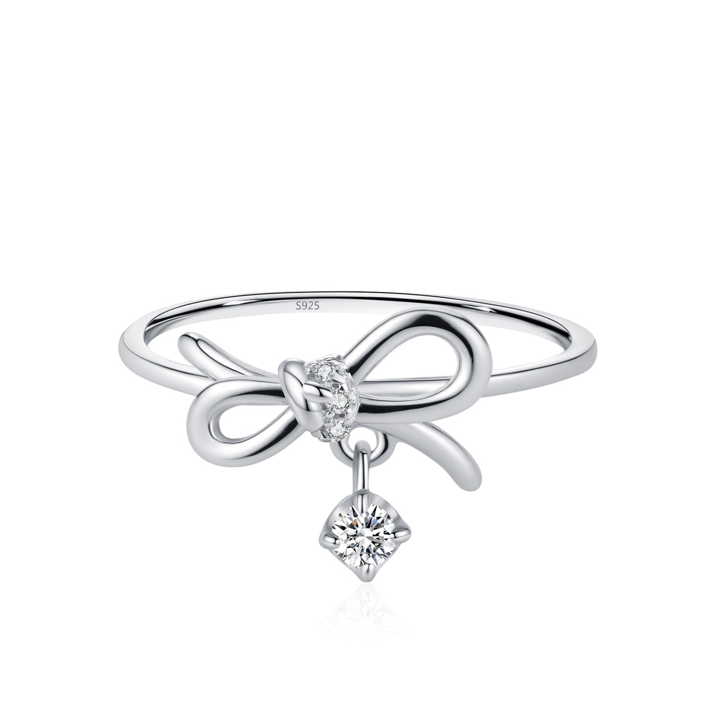 “Lumi Bow” 925 Sterling Silver Bow Jewelry Set