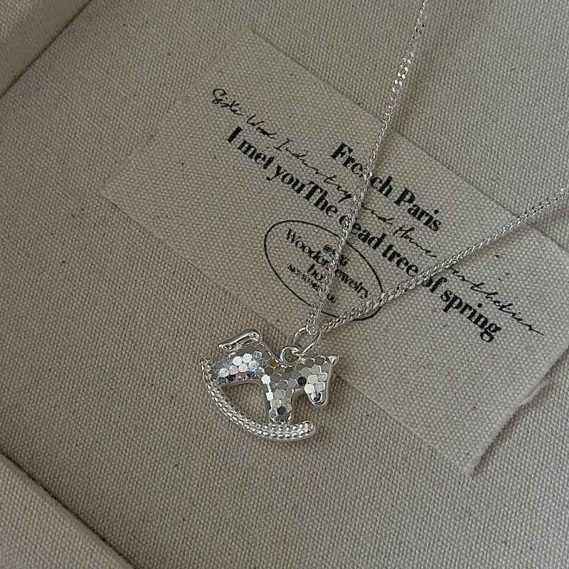 "Trojan Charm" 925 Sterling Silver Necklace