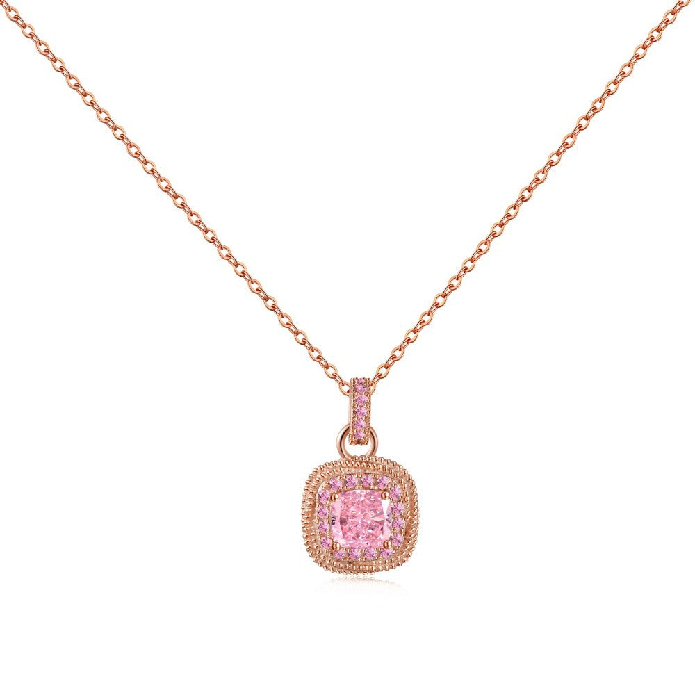 “Sugar Éclat” S925 Sterling Silver 8A Iced Zircon Jewelry Set
