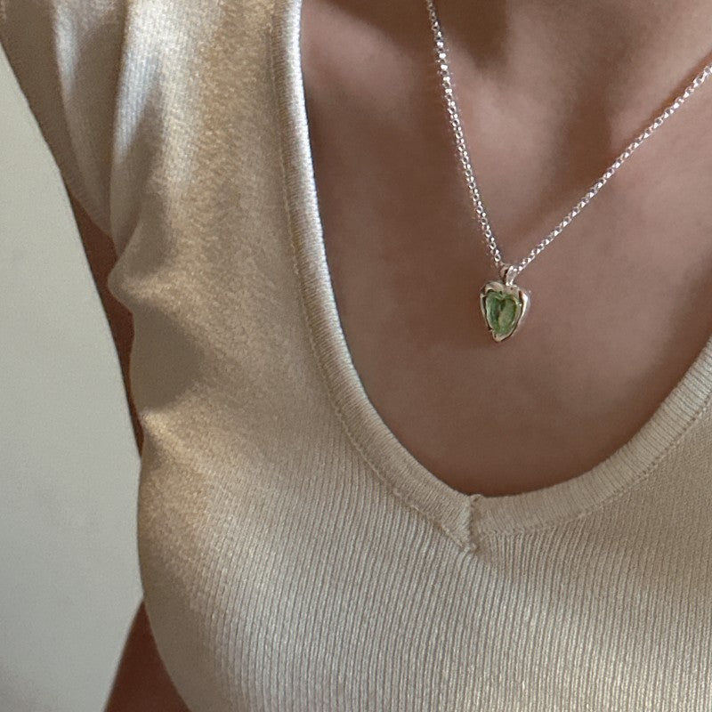 "Loving Heart" 925 Sterling Silver Necklace