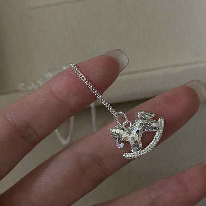 "Trojan Charm" 925 Sterling Silver Necklace