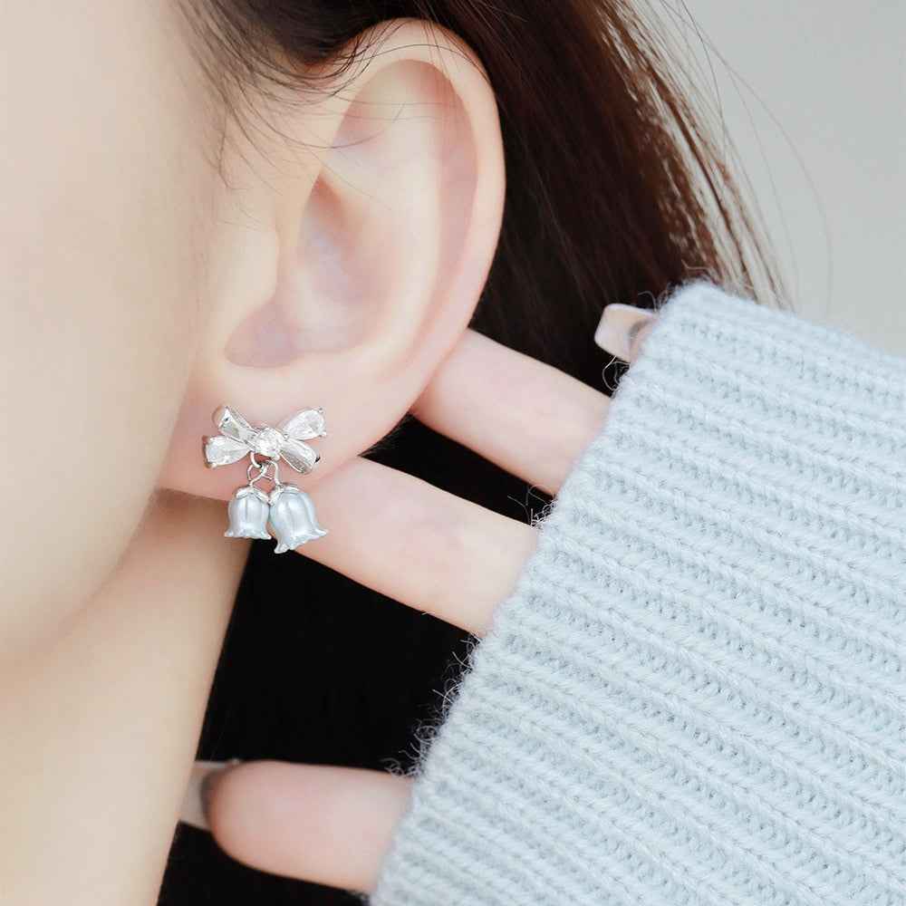 “Lily Bells” 925 Sterling Silver Jewelry Set