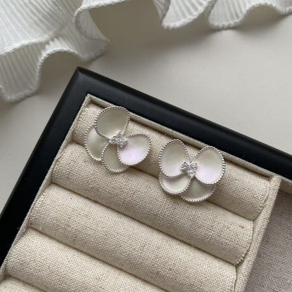 "Blossom Kiss" 925 Sterling Silver Earrings