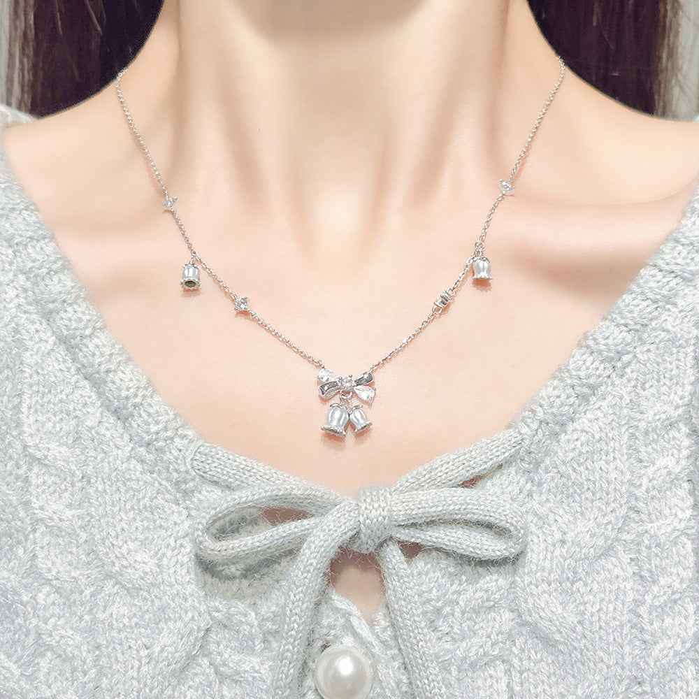 “Lily Bells” 925 Sterling Silver Jewelry Set