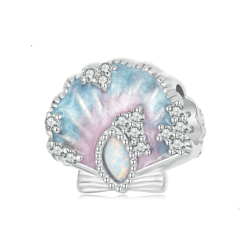 "Ocean Whisper" 925 Sterling Silver Seashell & Conch Charm Collection