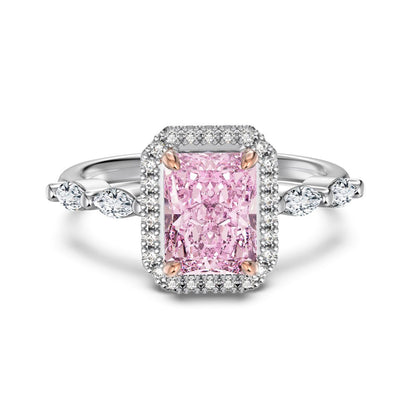 "Frost Cube" S925 Sterling Silver Ring